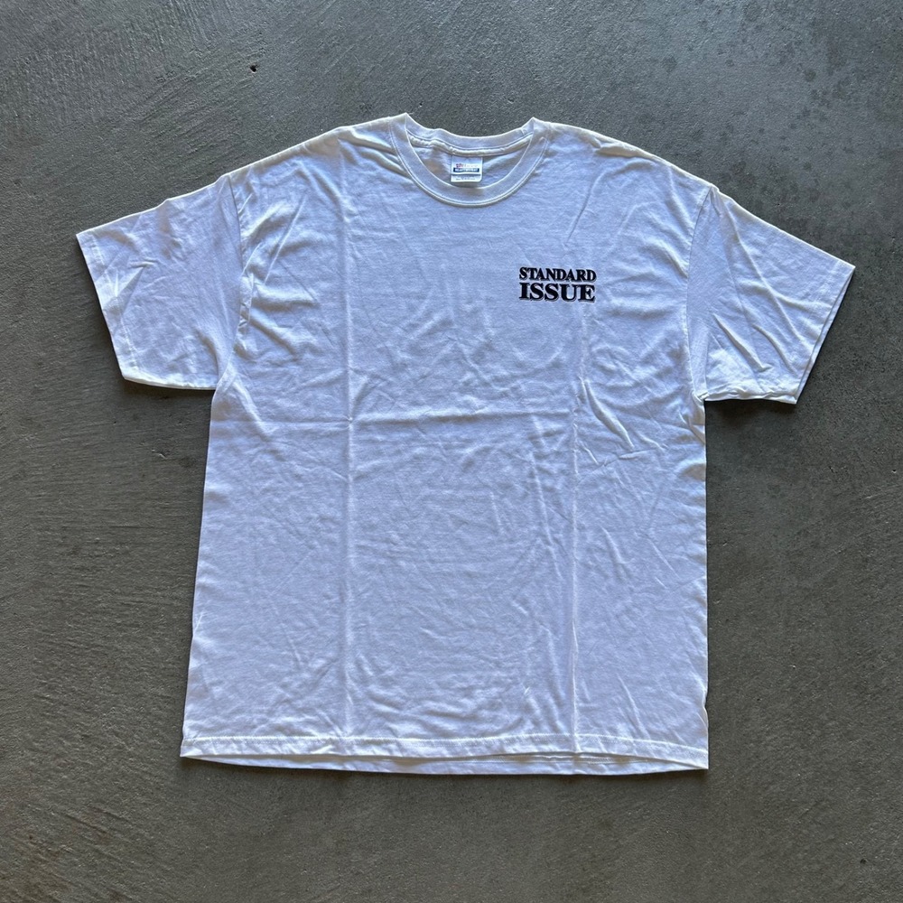 Vintage 90s Standard Issue Fishing Shirt‎ Size XL White Fly Fishing Outdoor